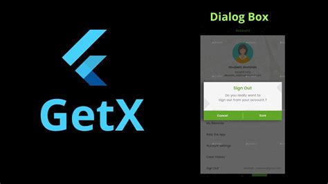 By default, your Flutter app will be wrapped under MaterialApp (under main. . Getx dialog